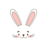 Easter concept. Easter rabbit. vector