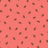 Seamless pattern of watermelon seeds vector