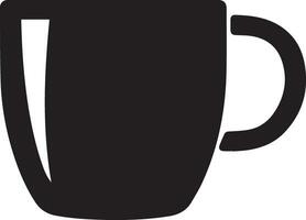 Coffee Mug vector silhouette illustration 4