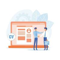 open vacancies, companies and business corporations looking for employees for jobs, flat vector modern illustration