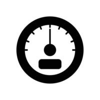 Speed Meter icon. solid icon vector