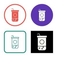 Chocolate Shake Vector Icon