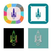 Space Shuttle Vector Icon