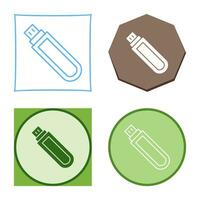 Unique USB Drive Vector Icon