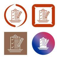 Check List Vector Icon