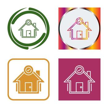 verificar icono de vector