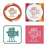 Movie camera Vector Icon