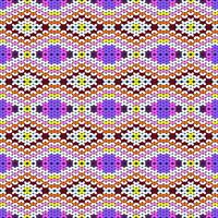 Ethnic seamless pattern. Patchwork texture. Weaving. Traditional ornament. Tribal pattern. Folk motif. Can be used for wallpaper, textile, wrapping, web page background. vector
