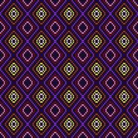 Ethnic seamless pattern. Patchwork texture. Weaving. Traditional ornament. Tribal pattern. Folk motif. Can be used for wallpaper, textile, wrapping, web page background. vector