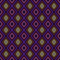 Ethnic seamless pattern. Patchwork texture. Weaving. Traditional ornament. Tribal pattern. Folk motif. Can be used for wallpaper, textile, wrapping, web page background. vector