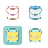 Paint Bucket Vector Icon