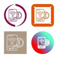 icono de vector de señal wifi