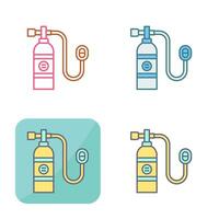 Oxygen Tank Vector Icon