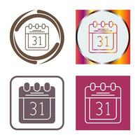 Calendar Vector Icon