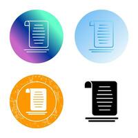 Document Vector Icon