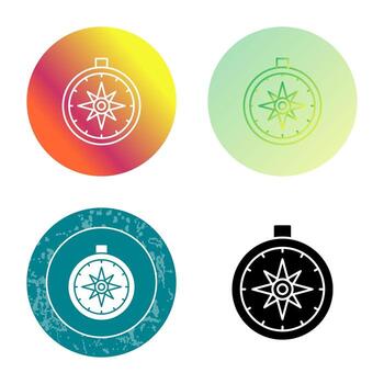 icono de vector de brújula