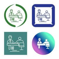 Evaluating work Vector Icon