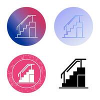 Stairs Vector Icon