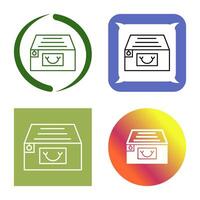 File Cabinet Vector Icon