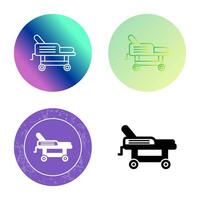 Hospital Bed Vector Icon