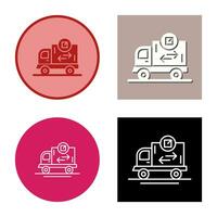 Delivery Truck Vector Icon