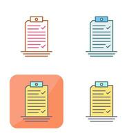 Check List Vector Icon