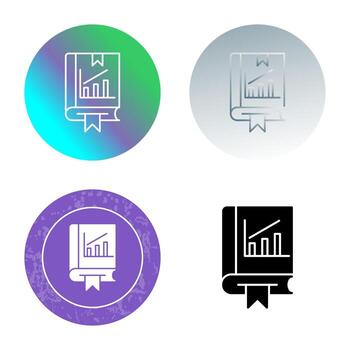 icono de vector de estadísticas