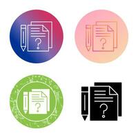 Question Vector Icon