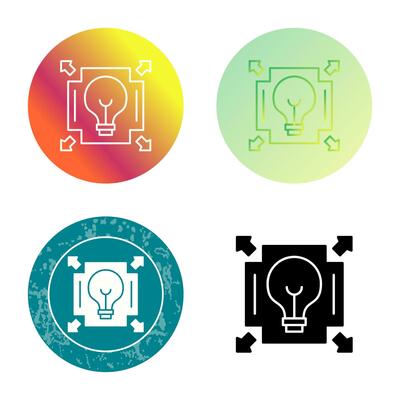 Diffusion Vector Icon