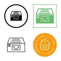 File Cabinet Vector Icon