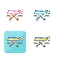 Stretcher Vector Icon
