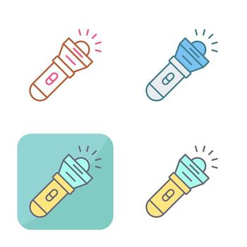 Flashlight Vector Icon