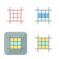 Square Layout Vector Icon