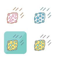 Asteroid Vector Icon