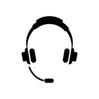 auriculares icono vector ilustración logo modelo para muchos objetivo. aislado en blanco antecedentes