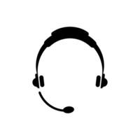 auriculares icono vector ilustración logo modelo para muchos objetivo. aislado en blanco antecedentes