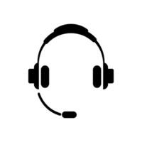 auriculares icono vector ilustración logo modelo para muchos objetivo. aislado en blanco antecedentes