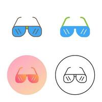 Sun Glasses Vector Icon