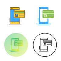 Cashless Payment Vector Icon