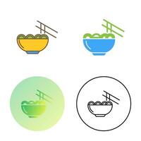 icono de vector de comida china