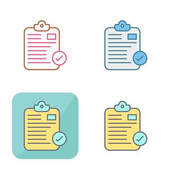 Secure Notepad Vector Icon