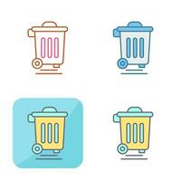 Dustbin Vector Icon