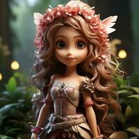 3d cartoon fairy photo