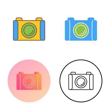 icono de vector de camara