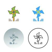 Pinwheel Vector Icon