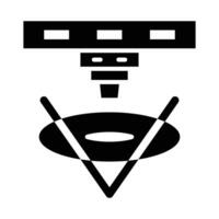 Microsurgery Vector Glyph Icon For Personal And Commercial Use.