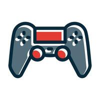 Controller Vector Thick Line Filled Dark Colors