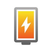 Battery icon logo vector