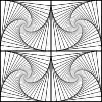 black and white pattern abstract background vector