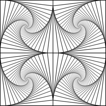 black and white pattern abstract background vector